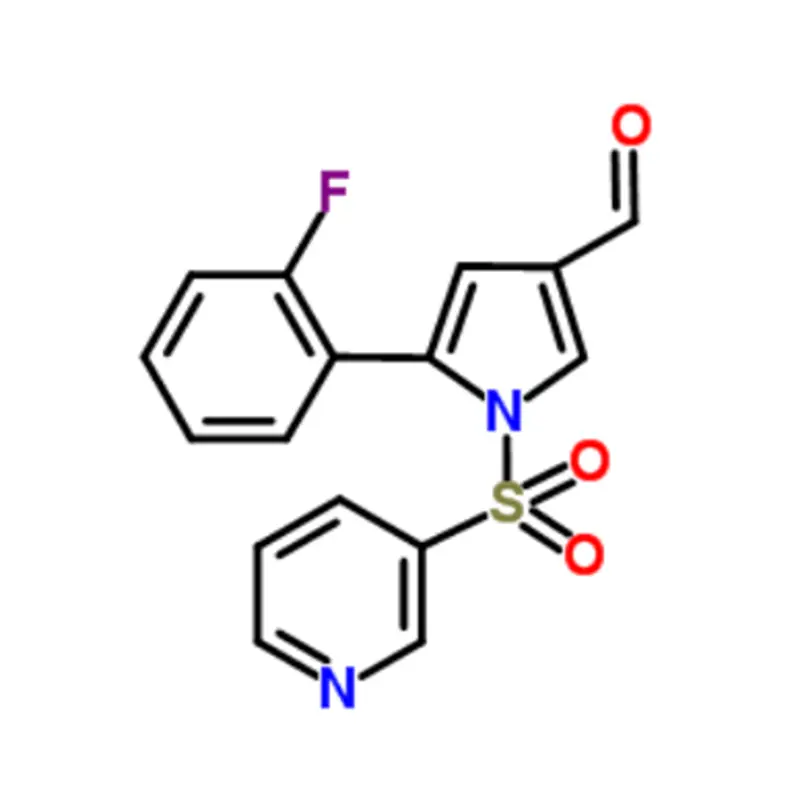 5 - (2-fluorophenyl) - 1 - [(pyridin-3-yl) sulfonyl] - 1H-pyrrol-3-formaldehyde